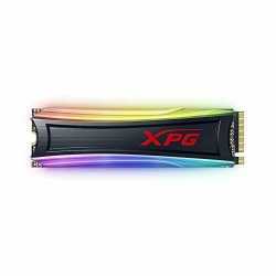 ADATA 256GB XPG Spectrix S40G RGB M.2 NVMe SSD, M.2 2280, PCIe 3.0, 3D TLC NAND, R/W 3500/1200 MB/s