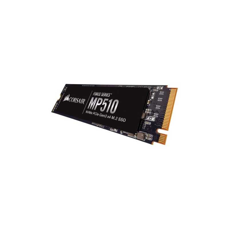 Corsair 1920GB Force Series MP510, M.2 NVMe SSD, M.2 2280, PCIe, 3D NAND, R/W 3480/2700 MB/s, 485K/530K IOPS