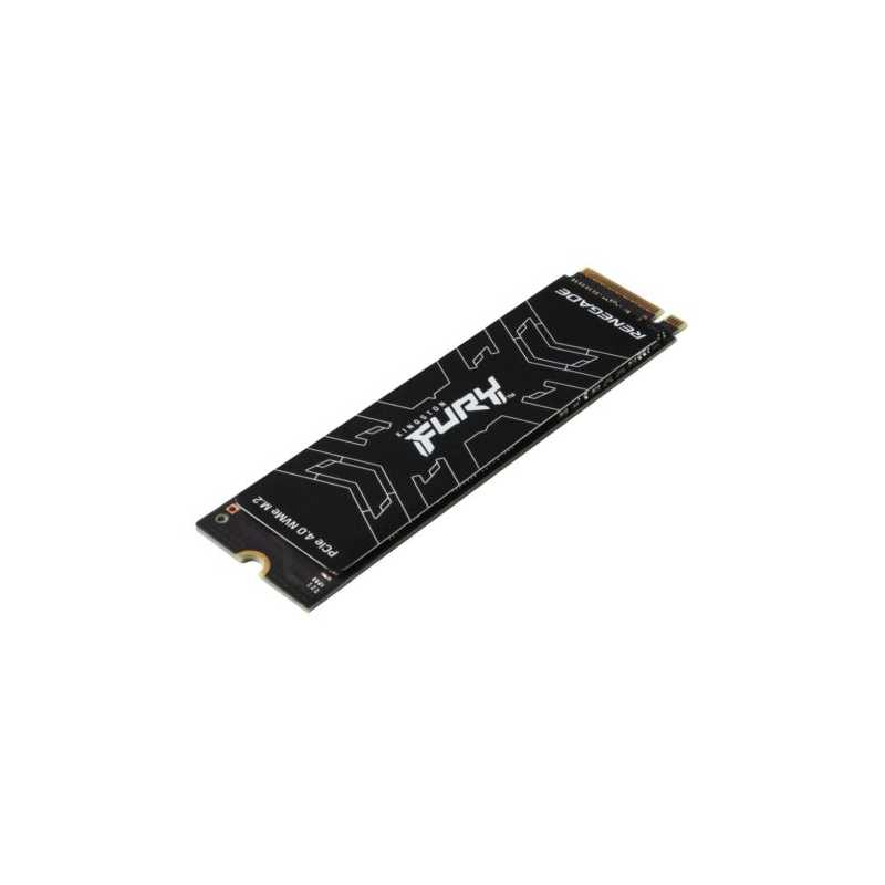 Kingston 500GB Fury Renegade M.2 NVMe SSD, M.2 2280, PCIe4, 3D TLC NAND, R/W 7300/3900 MB/s, 450K/900K IOPS, Aluminium Heatsprea