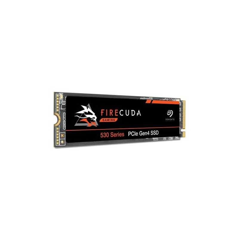 Seagate 500GB FireCuda 530 M.2 NVMe SSD, M.2 2280, PCIe 4.0, TLC 3D NAND, R/W 7000/3000 MB/s, 400K/700K IOPS