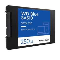 WD 250GB Blue SA510 G3 SSD, 2.5", SATA3, R/W 555/440 MB/s, 80K/78K IOPS, 7mm
