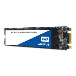 WD 500GB Blue M.2 SATA SSD, M.2 2280, SATA3, 3D NAND, R/W 560/530 MB/s, 95K/84K IOPS