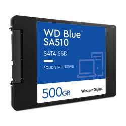 WD 500GB Blue SA510 G3 SSD, 2.5", SATA3, R/W 560/510 MB/s, 90K/82K IOPS, 7mm