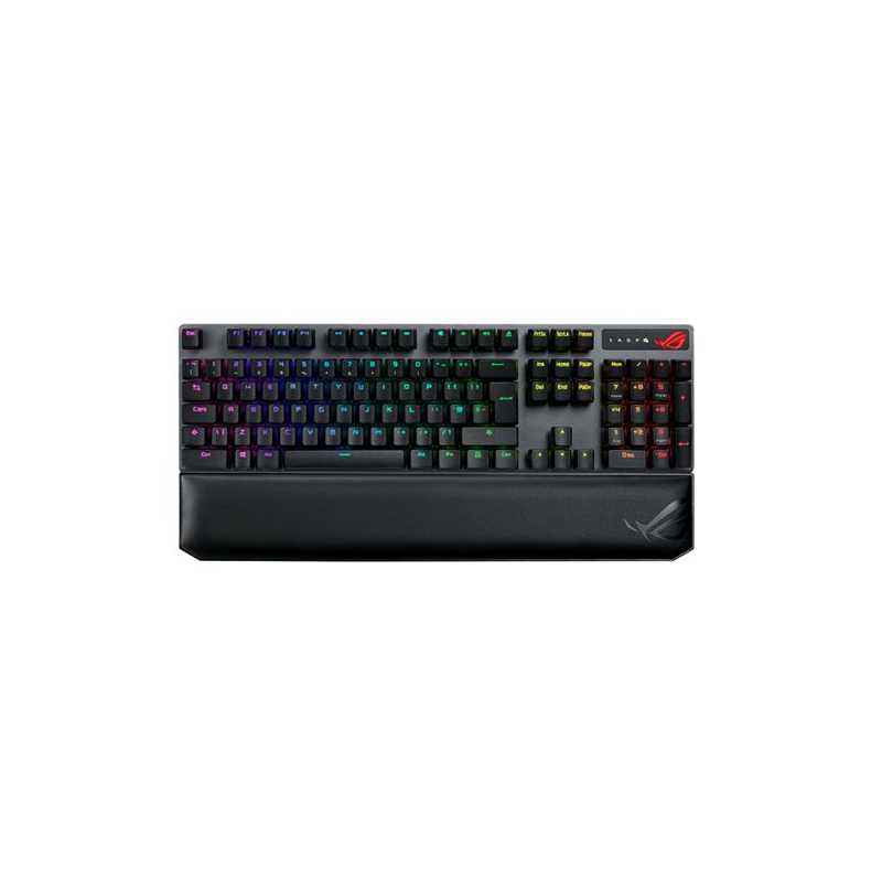Asus ROG Strix SCOPE NX Wireless Deluxe Mechanical RGB Gaming Keyboard, ROG NX Mechanical Switches, Stealth Key, Quick-Toggle, M
