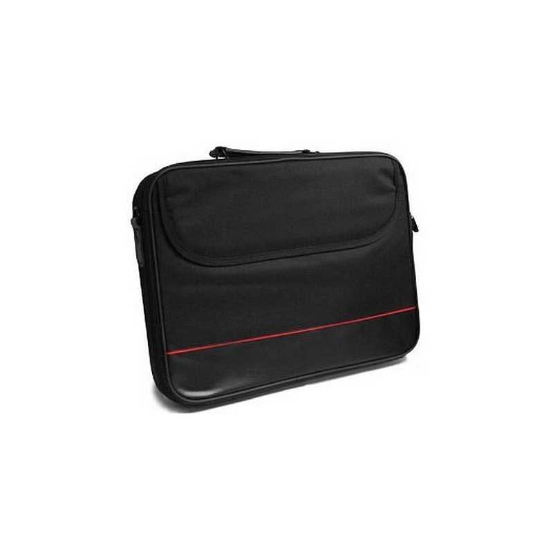 Spire 15.6" Laptop Carry Case, Black with front Storage Pocket