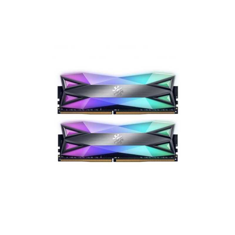 ADATA XPG Spectrix D60G RGB LED 32GB Kit (2 x 16GB), DDR4, 3600MHz (PC4-28800) CL18, XMP 2.0, DIMM Memory 