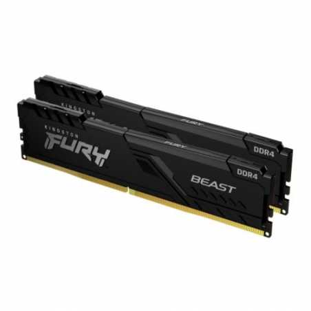 Kingston Fury Beast 32GB Kit (2 x 16GB), DDR4, 3200MHz (PC4-25600), CL16, DIMM Memory