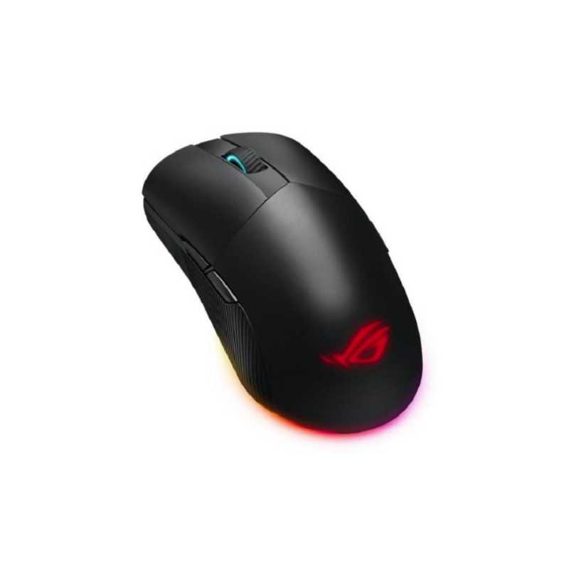 Asus ROG Pugio II Wired/Wireless/Bluetooth Optical Gaming Mouse, 100 - 16000 DPI, Omron Switches, Ambidextrous, RGB Lighting