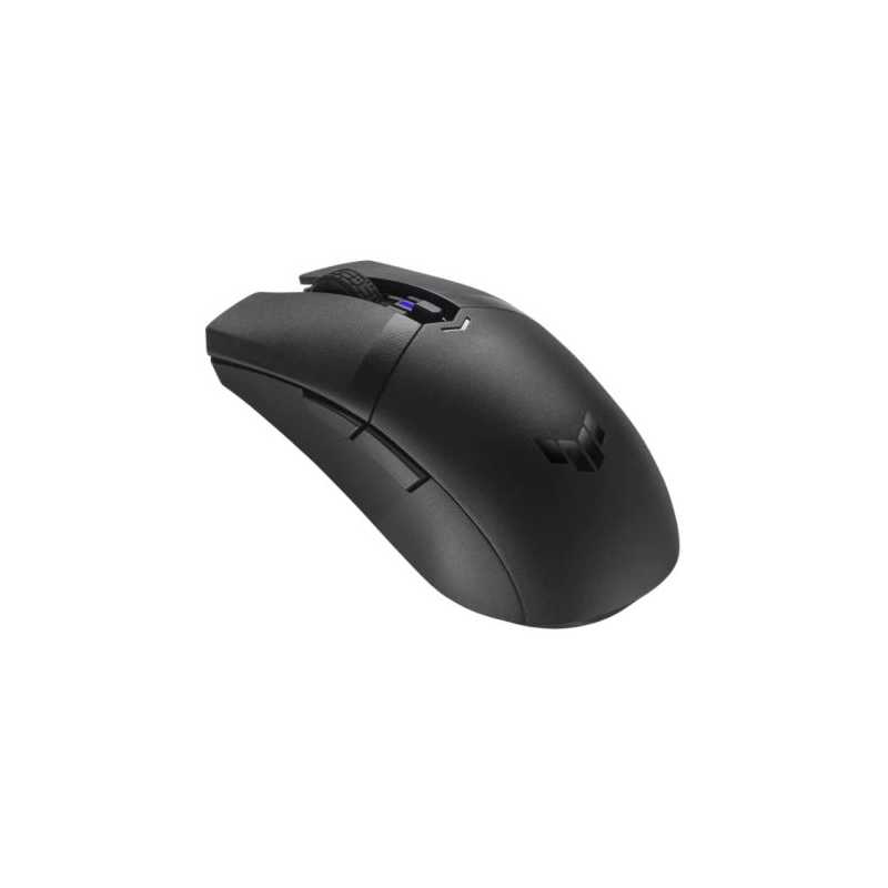 Asus TUF Gaming M4 Wireless/Bluetooth Gaming Mouse, 12000 DPI, 6 Programmable Buttons, Ambidextrous, Antibacterial Guard, 100% P