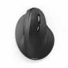 Hama Vertical Ergonomic EMW-500 Wireless Optical Mouse, 6 Buttons, Browser Buttons, 1000-1800 DPI, Black *Right Handed version*