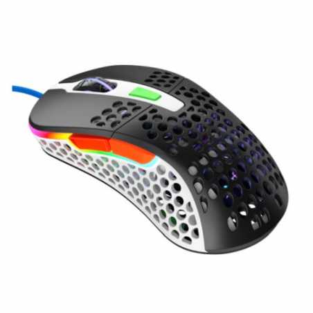 Xtrfy M4 RGB Wired Optical Gaming Mouse, USB, 400-16000 DPI, Omron Switches, 125-1000 Hz, Adjustable RGB, Street Edition