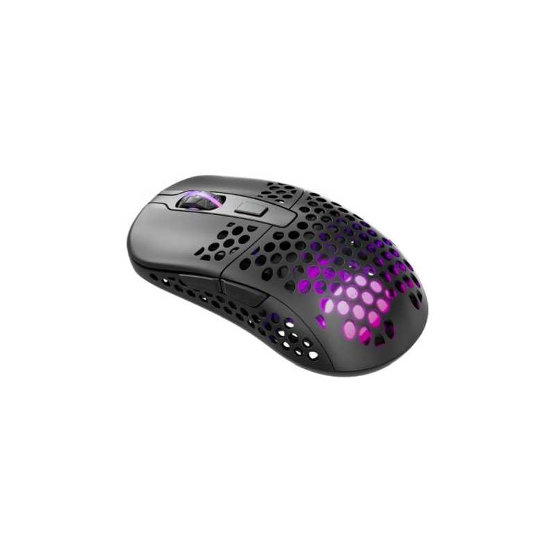 Xtrfy M42 Wireless Optical Ultra-Light Gaming Mouse, 400-19000 CPI, Kailh Switches, Adjustable RGB, Modular Design, Black