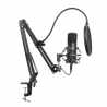 Sandberg Streamer USB Microphone Kit, USB 2.0, Pop Filter, Wind Cover, Shock Mount