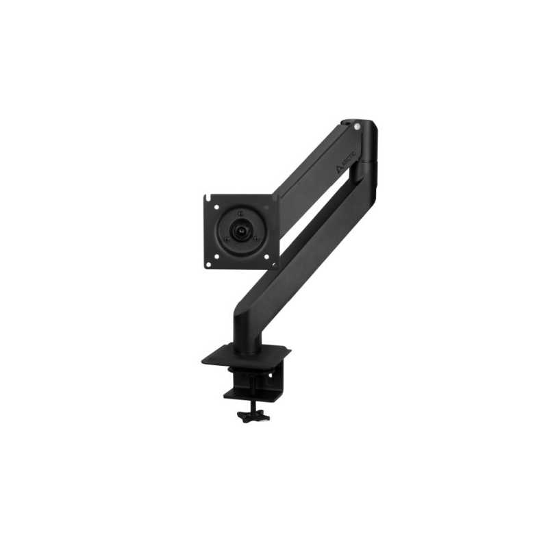 Arctic X1-3D Single Gas Spring Monitor Arm, to 43" Monitors / 49" Ultrawide, 180° Swivel, 360° Rotation