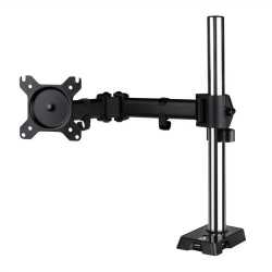 Arctic Z1 Gen 3 Single Monitor Arm with 4-Port USB 2.0 Hub, up to 43" Monitors / 49" Ultrawide