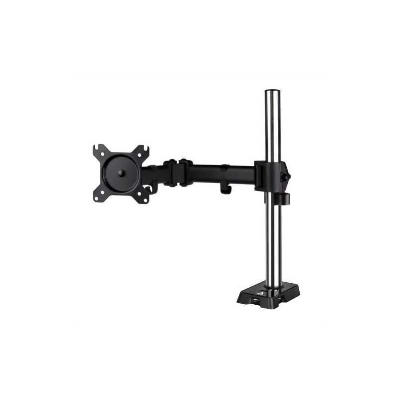 Arctic Z1 Gen 3 Single Monitor Arm with 4-Port USB 2.0 Hub, up to 43" Monitors / 49" Ultrawide