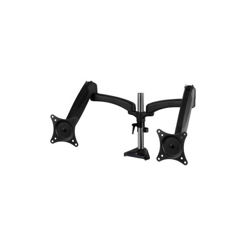 Arctic Z2-3D Gen 3 Dual Monitor Arm with 4-Port USB 3.2 Hub, Gas Spring, up to 34" Monitors