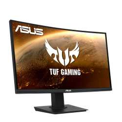 Asus 23.6" TUF Curved Gaming Monitor (VG24VQE), 1920 x 1080, 1ms, 2 HDMI, DP, 165Hz, FreeSync Premium, Shadow Boost, VESA