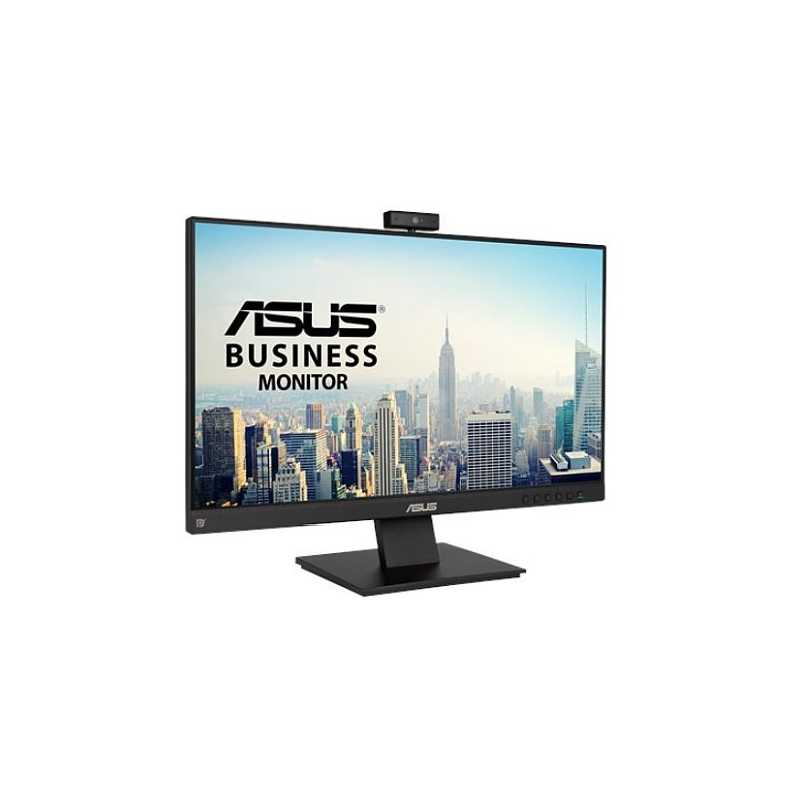 Asus 23.8" Frameless Business Monitor (BE24EQK) with FHD Webcam, Mic Array, IPS, 1920 x 1080, VGA, HDMI, DP, Speakers, VESA