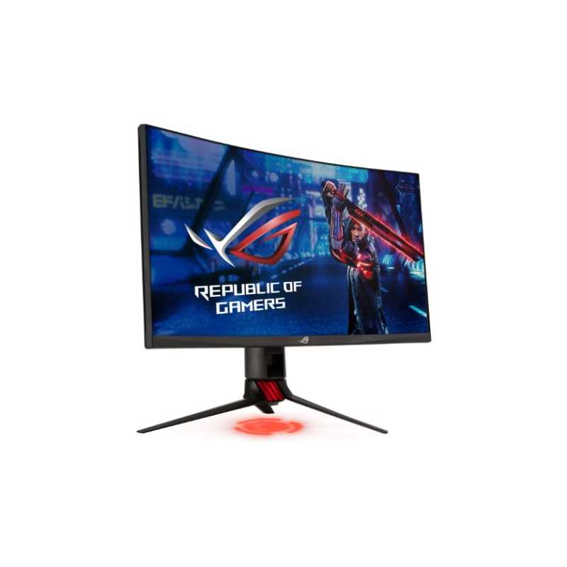 Asus 27" ROG STRIX WQHD Curved HDR Gaming Monitor (XG27WQ), 2560 x 1440, 1ms, 2 HDMI, DP, USB, 165Hz, RGB Lighting, VESA