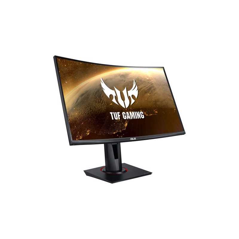 Asus 27" TUF Curved Gaming Monitor (VG27VQ), 1920 x 1080, 1ms, DVI, HDMI, DP, 165Hz, Freesync Premium, VESA