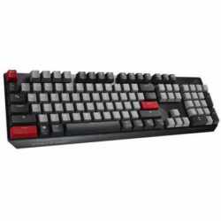 Asus STRIX SCOPE PBT Wired Mechanical Gaming Keyboard, Cherry MX Red, Xccurate Ctrl Key, PBT keycaps, Stealth Key, Aluminium Fra