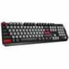 Asus STRIX SCOPE PBT Wired Mechanical Gaming Keyboard, Cherry MX Red, Xccurate Ctrl Key, PBT keycaps, Stealth Key, Aluminium Fra