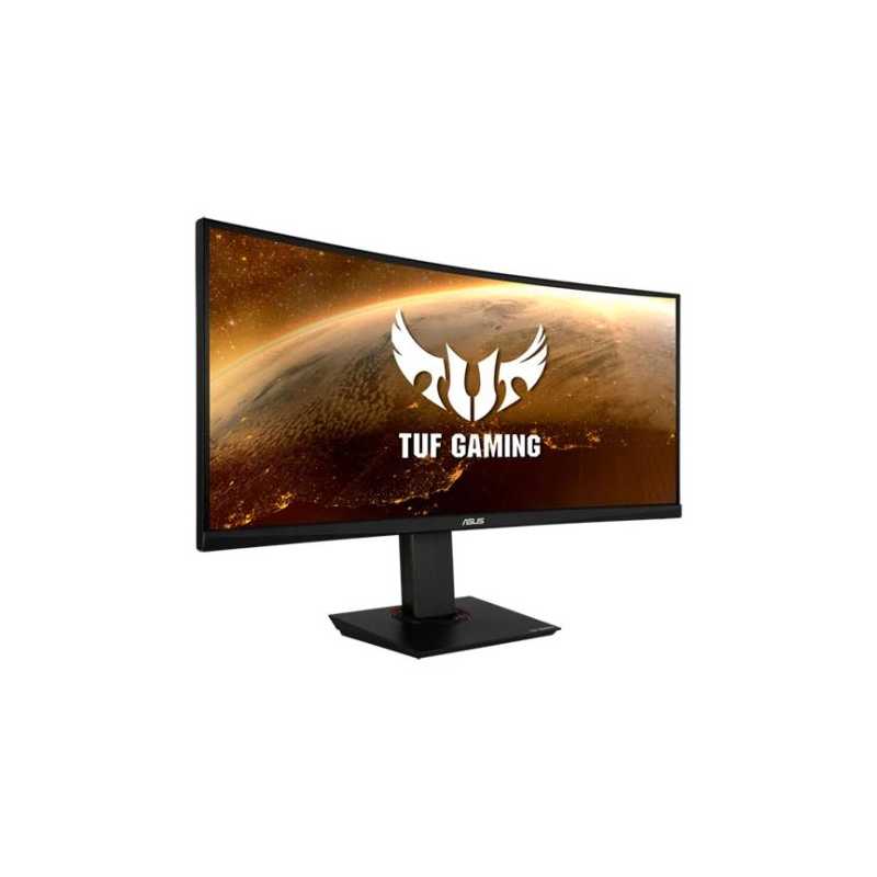 Asus 35" TUF Gaming WQHD Ultra-wide Curved Gaming Monitor (VG35VQ), 3440 x 1440, 1ms, 100Hz, 100% sRGB, 2 HDMI, DP, VESA