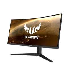 Asus TUF Gaming 34" WQHD Ultra-wide Curved Gaming Monitor (VG34VQL1B), 3440 x 1440, 1ms, 2 HDMI, 2 DP, USB, 165Hz, VESA
