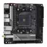 Asrock A520M-ITX/AC, AMD A520, AM4, Mini ITX, 2 DDR4, HDMI, DP, AC Wi-Fi, M.2