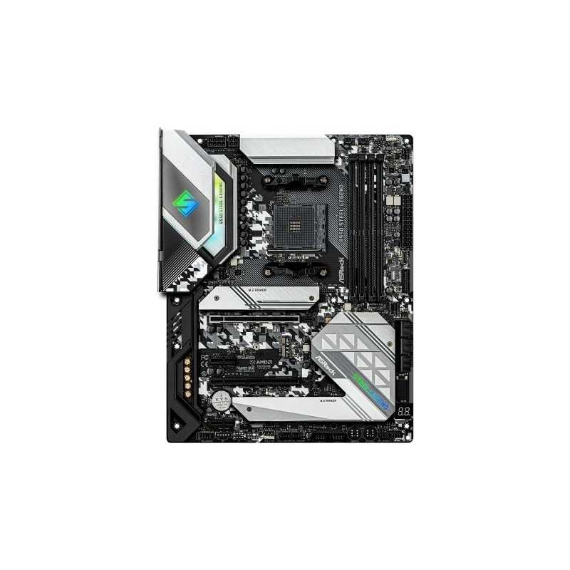 Asrock B550 STEEL LEGEND, AMD B550, AM4, ATX, 4 DDR4, HDMI, DP, XFire, 2.5GB LAN, PCIe4, RGB Lighting, M.2