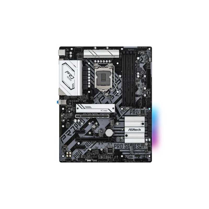 Asrock B560 PRO4, Intel B560, 1200, ATX, 4 DDR4, HDMI, DP, 3x M.2