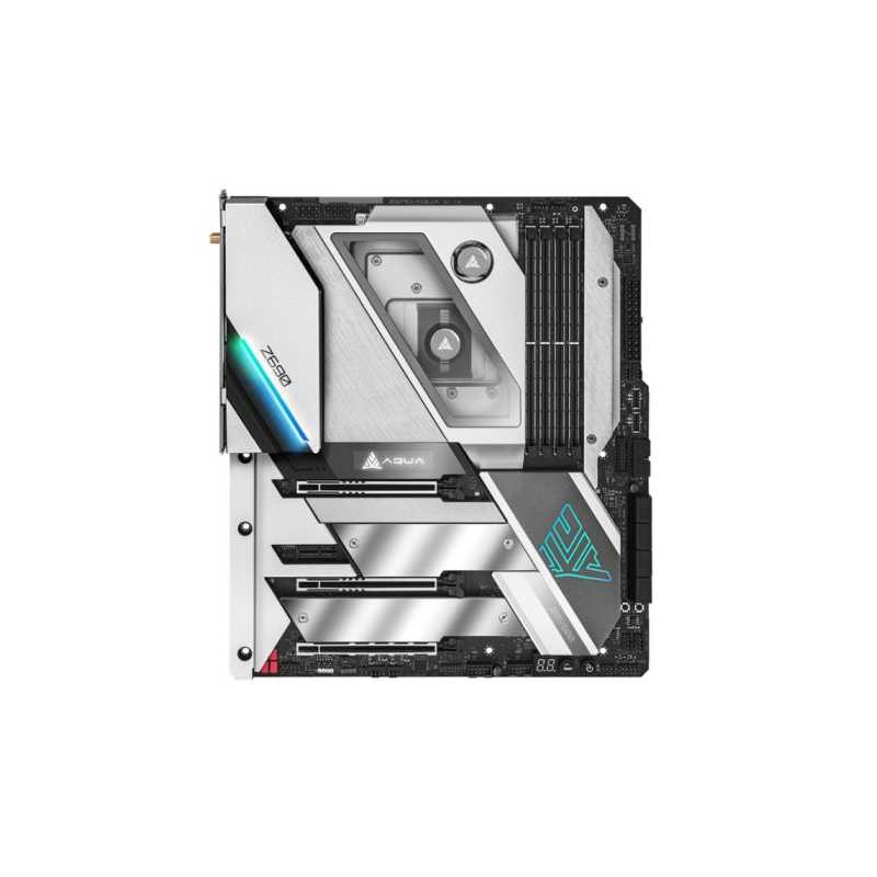Asrock Z690 AQUA, Intel Z690, 1700, EATX, 4 DDR5, HDMI, 2 Thunderbolt, Wi-Fi, 10G & 2.5G LAN, PCIe5, RGB, 3x M.2