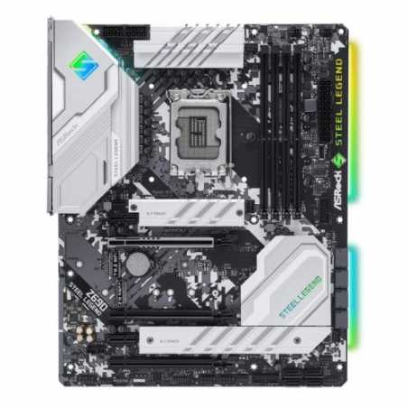 Asrock Z690 STEEL LEGEND, Intel Z690, 1700, ATX, 4 DDR4, HDMI, DP, PCIe5, 2.5GB LAN, RGB, 3x M.2