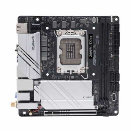 Asrock Z690M-ITX/AX, Intel Z690, 1700, Mini ITX, 2 DDR4, HDMI, DP, Wi-Fi, 2.5GB LAN, PCIe5, 2x M.2