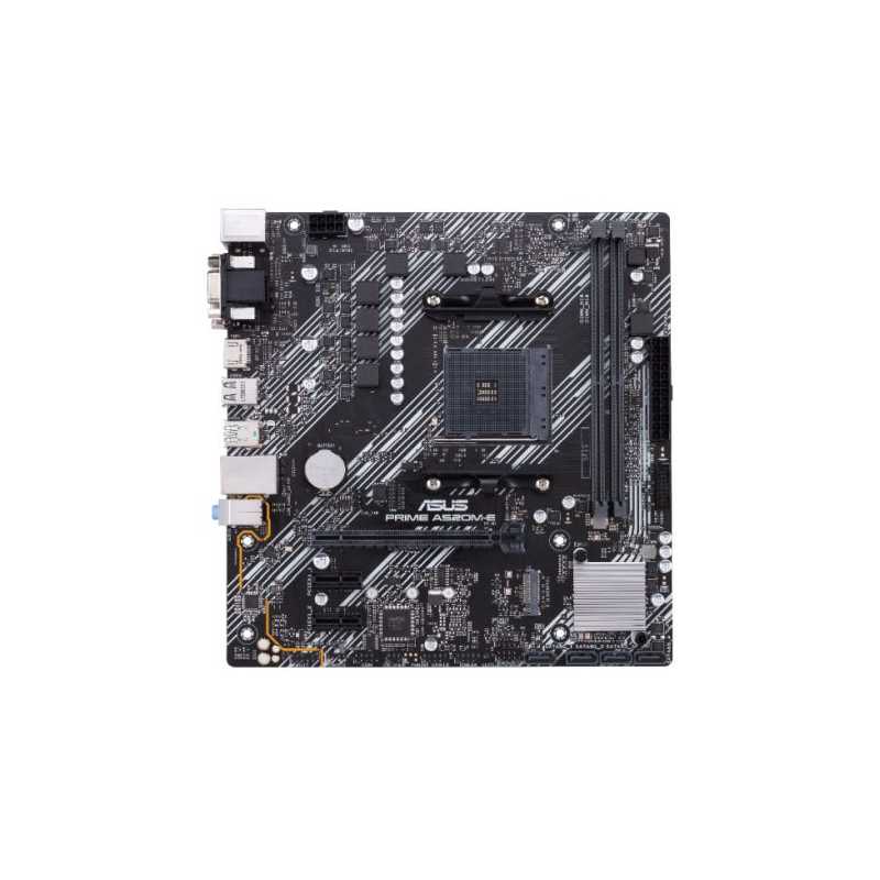 Asus PRIME A520M-E, AMD A520, AM4, Micro ATX, 2 DDR4, VGA, DVI, HDMI, M.2