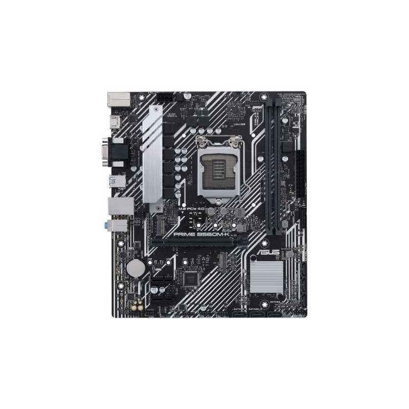 Asus PRIME B560M-K, Intel B560, 1200, Micro ATX, 2 DDR4, VGA, HDMI, 2x M.2