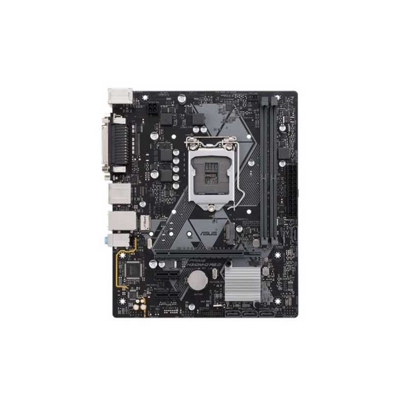 Asus PRIME H310M-D R2.0, Intel H310, 1151, Micro ATX, DDR4, VGA, HDMI, Parallel, Serial, LED Lighting, M.2