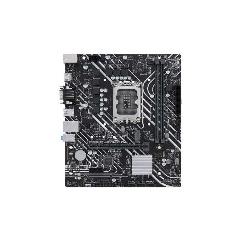 Asus PRIME H610M-D D4, Intel H610, 1700, Micro ATX, 2 DDR4, VGA, HDMI, PCIe4, 1x M.2