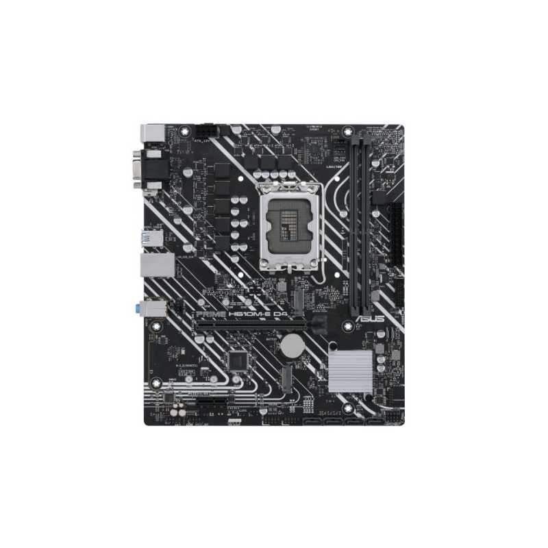 Asus PRIME H610M-E D4, Intel H610, 1700, Micro ATX, 2 DDR4, VGA, HDMI, DP, PCIe4, 2x M.2