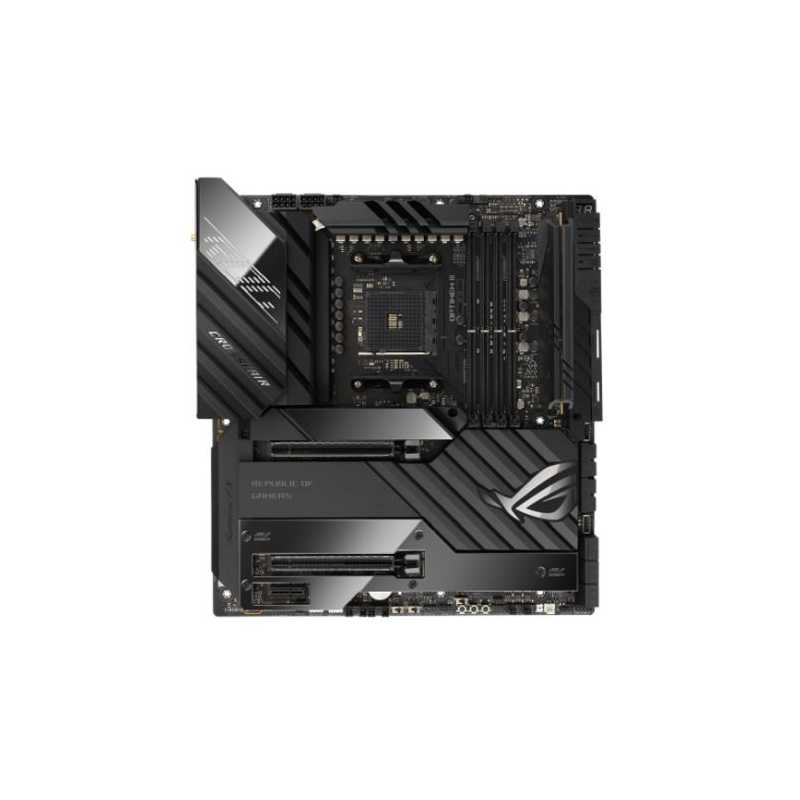 Asus ROG CROSSHAIR VIII EXTREME, AMD X570, AM4, EATX, 4 DDR4, 2 DP, SLI, Wi-Fi, 2.5G & 10G LAN, PD 3.0 60W, RGB Lighting, 5x M.2