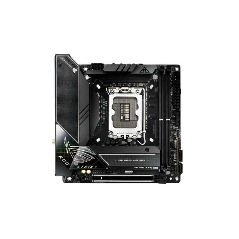 Asus ROG STRIX Z690-I GAMING WIFI, Intel Z690, 1700, Mini ITX, 2 DDR5, HDMI, 2 Thunderbolt, Wi-Fi, 2.5GB LAN, PCIe5, RGB, 2x M.2