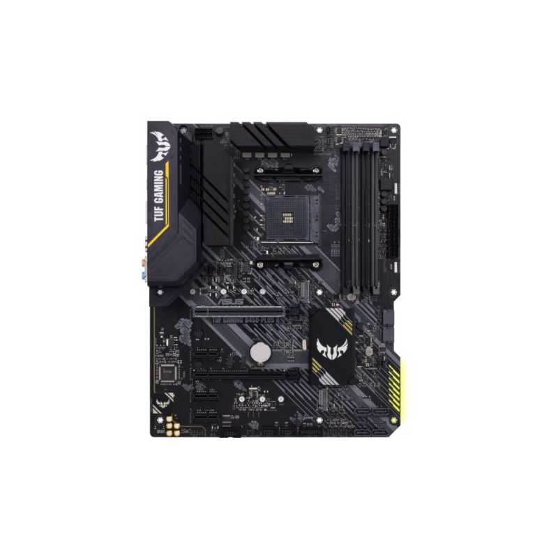 Asus TUF GAMING B450-PLUS II, AMD B450, AM4, ATX, 4 DDR4, XFire, HDMI, DP, RGB Lighting, M.2