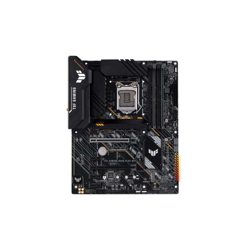 Asus TUF GAMING B560-PLUS WIFI, Intel B560, 1200, ATX, 4 DDR4, HDMI, DP, 2.5G LAN, AX Wi-Fi, RGB, 2x M.2
