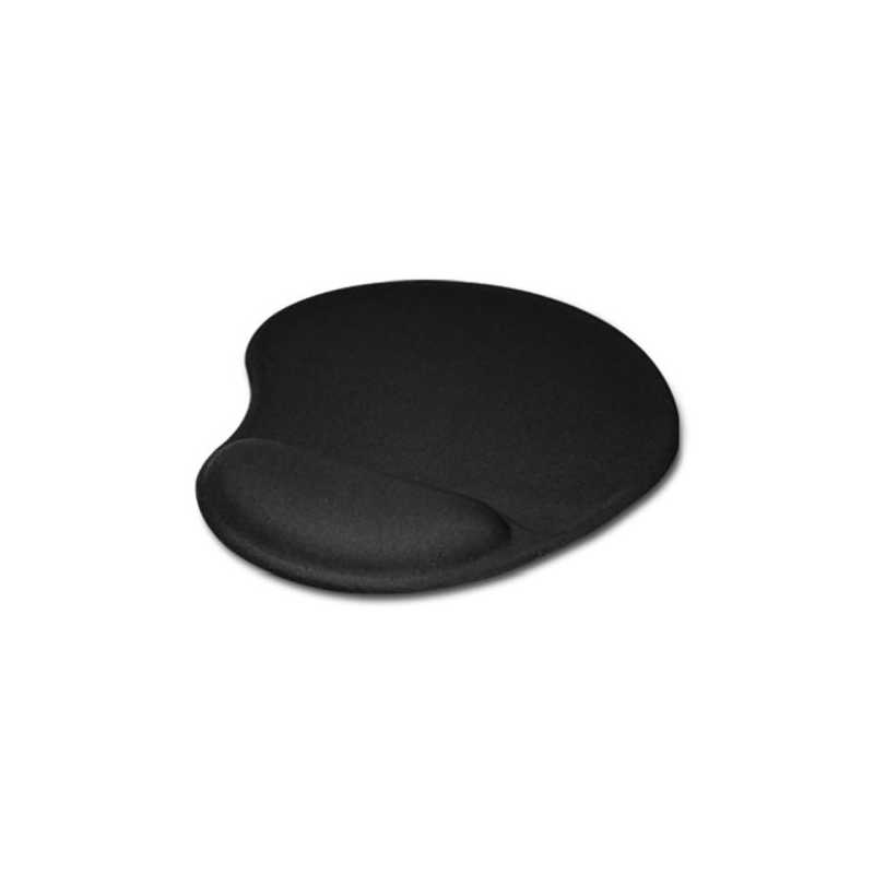 Jedel Mouse Pad with Ergonomic Wrist Rest, Black