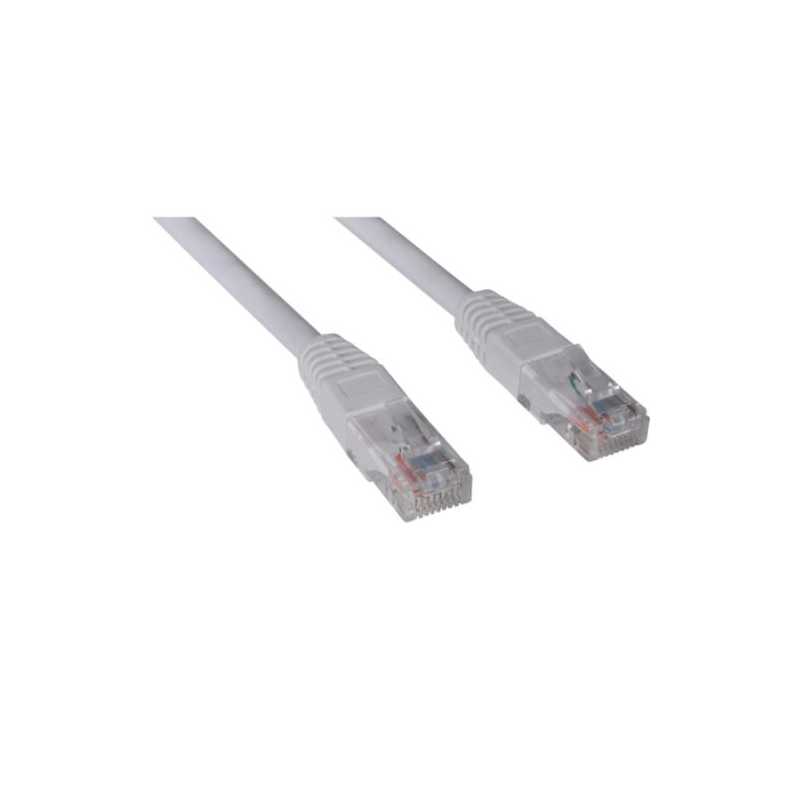 Sandberg Moulded CAT6 UTP Patch Cable, 3 Metres, Full Copper, White