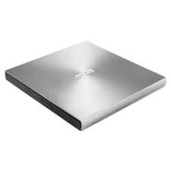 Asus (ZenDrive U7M) External Slimline DVD Re-Writer, USB, 8x, Silver, M-Disc Support, Cyberlink Power2Go 8