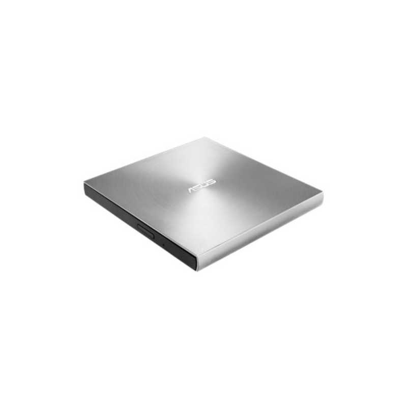 Asus (ZenDrive U7M) External Slimline DVD Re-Writer, USB, 8x, Silver, M-Disc Support, Cyberlink Power2Go 8