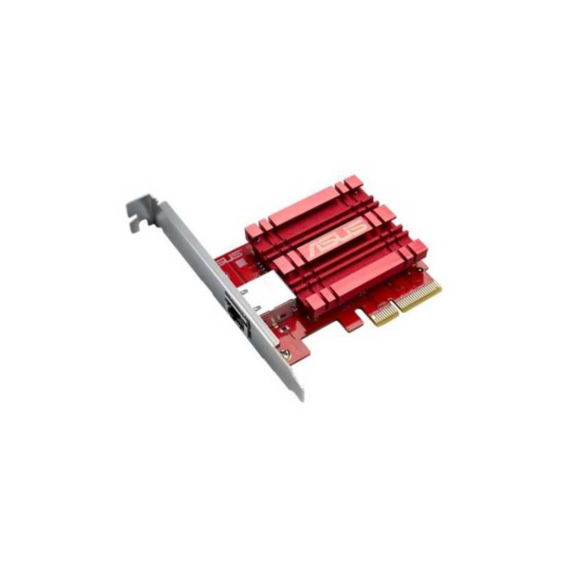Asus (XG-C100C V2) 10GBase-T PCI Express Network Adapter, Backwards Compatible, Built-in QoS
