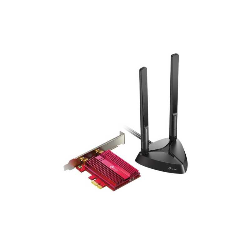 TP-LINK (ARCHER TX3000E) AX3000 (574+2402) Wireless Dual Band PCI Express Adapter, Bluetooth 5.0,  WPA3, Magnetized Base